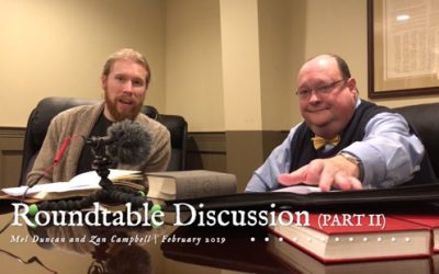Roundtable Discussion With Mel Duncan – Part 2