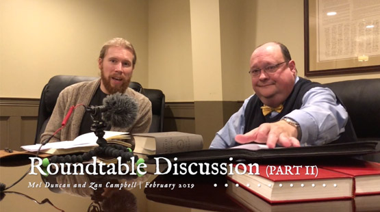 Roundtable Discussion With Mel Duncan – Part 2